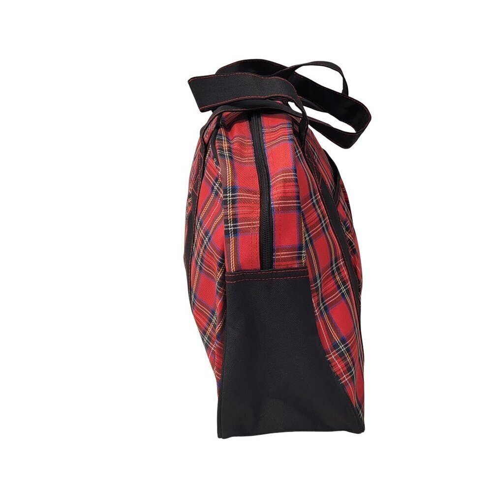 Vintage Disney Winnie the Pooh Plaid Travel Shoulder Bag - Picture 5 of 15